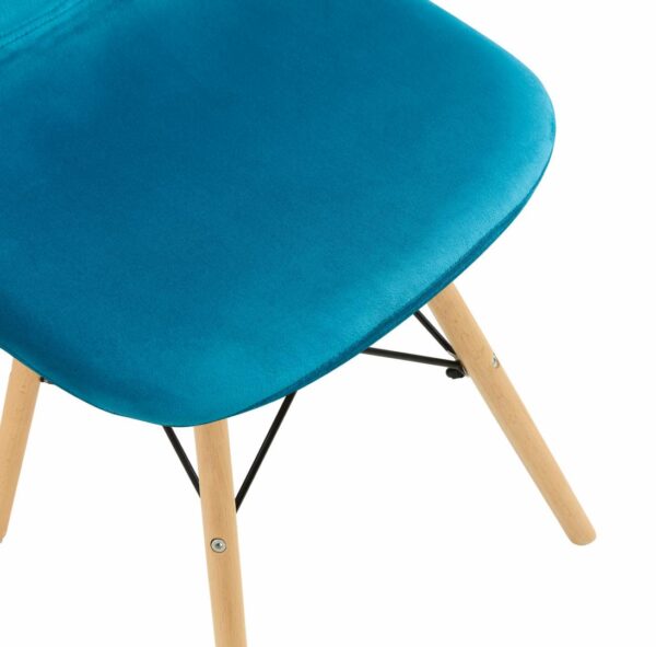 SET 2 SCAUNE STIL SCANDINAV- BLUE - Image 6