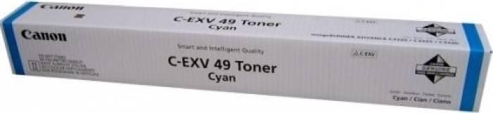 Canon originální toner C-EXV49, azurový, 19000str., 8525b002, pro Canon iR ADV C3320,3325,3330