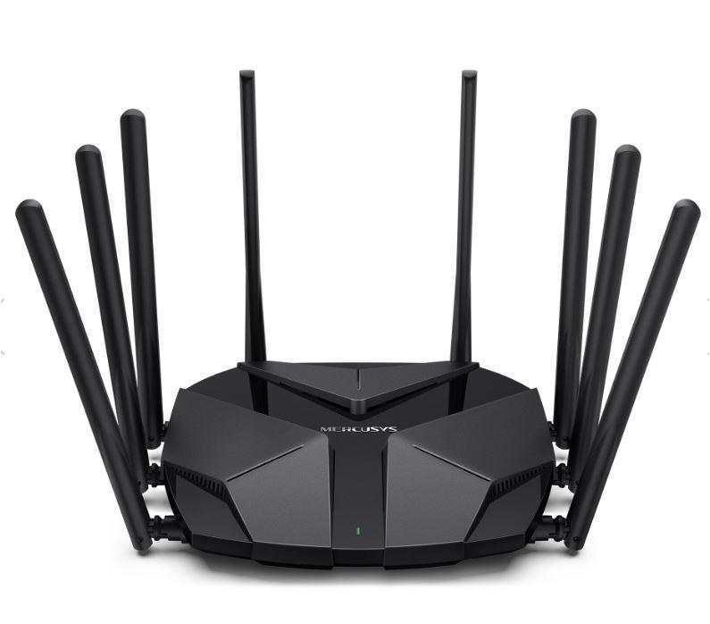 ROUTER MERCUSYS wireless 6000Mbps, 3 porturi LAN Gigabit, 1 port WAN 2.5 Gigabit, Dual Band AX6000 8 x antene externa, Wi-Fi 6, "MR90X" (timbru verde 0.8 lei) - Image 3