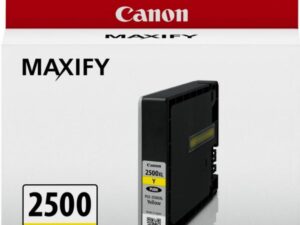 Cartus Cerneala Original Canon Yellow, PGI-2500XLY, pentru Maxify IB4050|IB4150|MB5050|MB5150|MB5350|MB5450, , (timbru verde 0.15 lei), "BS9267B001AA"