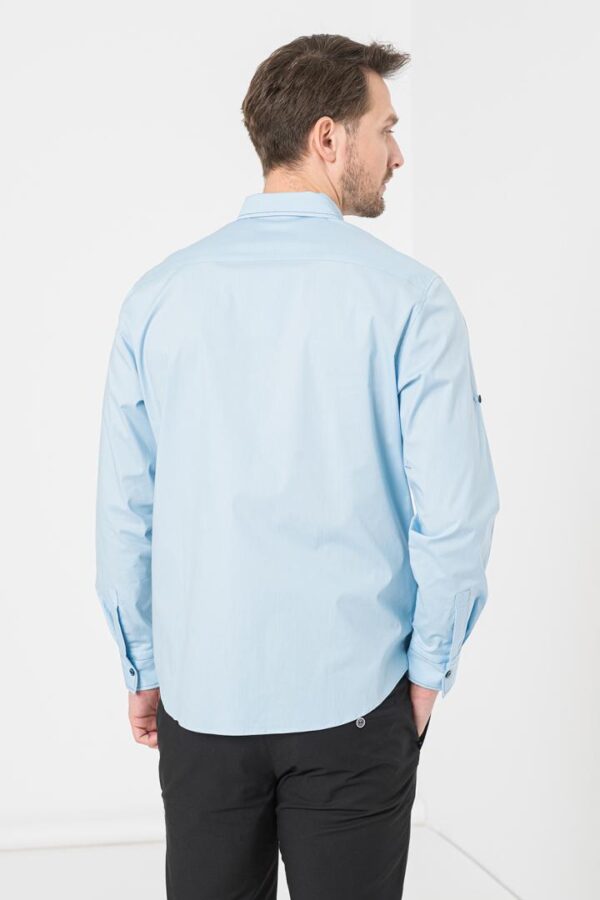 CAMASA CASUAL BARBATI LIGHT BLUE L - Image 6