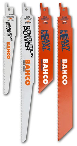 Reciprocating sawblades Sandflex bimetal set HDD 5 pcs for heavy metal and demolition
