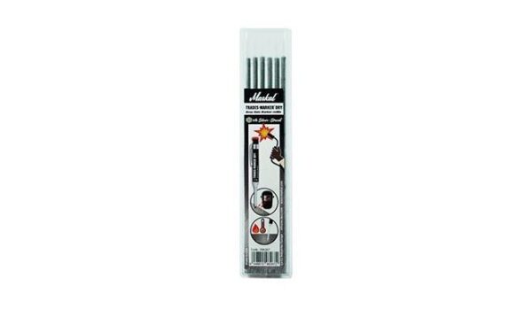Replacement blades for the Trades-Marker® Dry marking pen. Silver-Streak for the welder, 6 pcs
