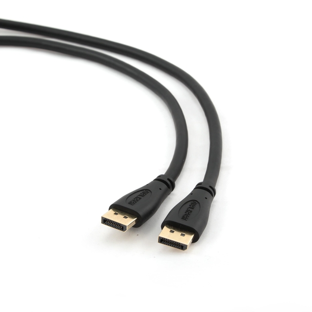 CABLU video GEMBIRD, DisplayPort (T) la DisplayPort (T), 1m, rezolutie maxima 4K (3840 x 2160) la 60 Hz, negru, "CC-DP-1M" (timbru verde 0.18 lei) - Image 2