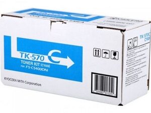 Kyocera TK-570C Toner Cartridge, Cyan