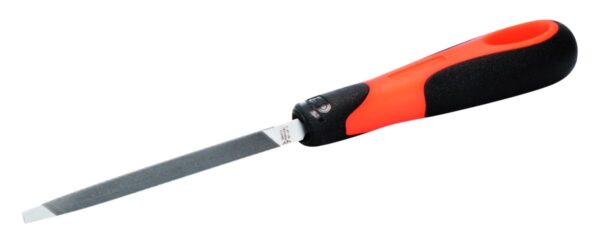 Triangular saw sharpening file 5" 125mm second cut with handle