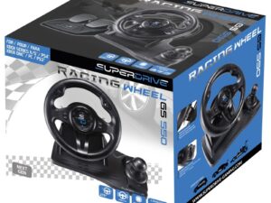 SUPERDRIVE Sada volantu, pedálů a řadící páky GS550/ PS4/ Xbox One/ Xbox Series X/S / PC