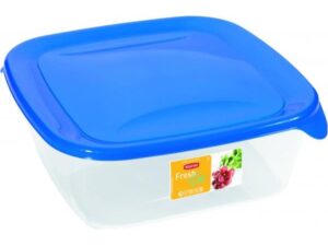 Pārtikas trauciņš kvadrāts 2,9L Fresh&Go zils