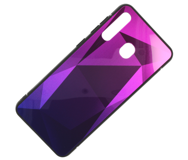 Mocco Stone Ombre Back Case Silicone Case With gradient Color For Apple iPhone 11 Pro Max Purple - Blue - Image 3