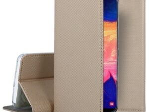 Mocco Smart Magnet Book Case For Apple iPhone 12 / iPhone 12 Pro Gold