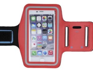 Mocco Universal up to 6" Armband Arm Case for Sport - Fitness Running Red