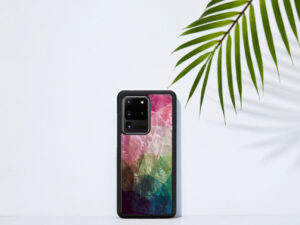 iKins case for Samsung Galaxy S20 Ultra water flower black