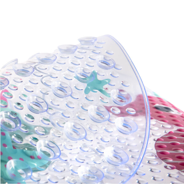 CANPOL BABIES non-slip bath mat LOVE&SEA, 69x38 cm 80/002 - Image 3