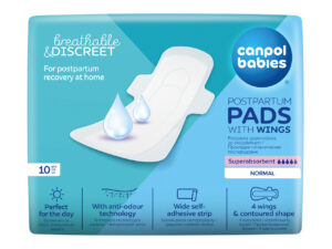 CANPOL BABIES Discreet Postpartum Pads with wings Day, 78/007
