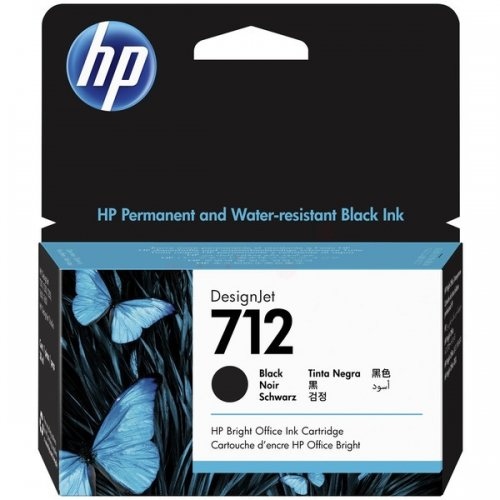 Printer accessories HP 712 38-ml Black DesignJet Ink