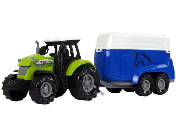Tractor with Horse Trailer Sound Green Farm - Image 2