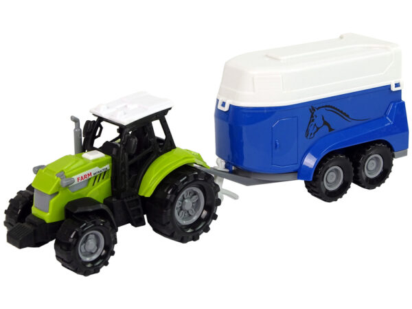 Tractor with Horse Trailer Sound Green Farm - Image 4