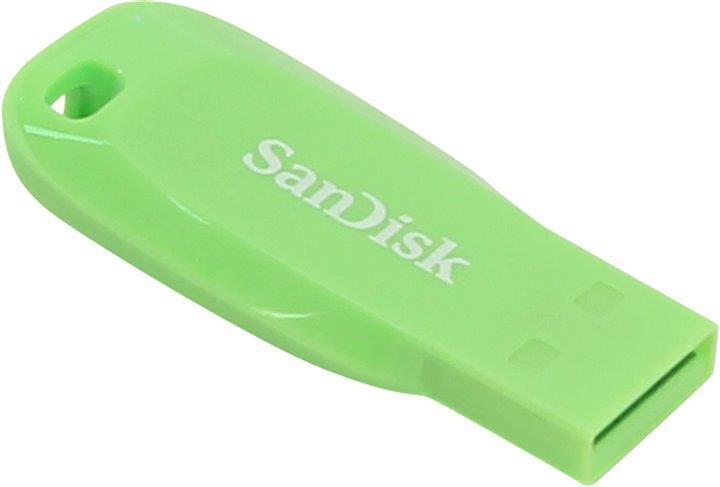SanDisk Cruzer Blade - USB flash-enhet - 32 GB - USB 2.0 - elgr�n