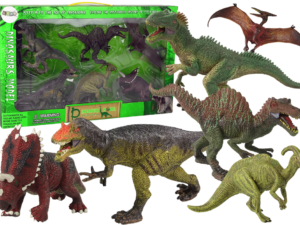 Dinosaur set of 6 pieces Large Model Figures Prehistoric World