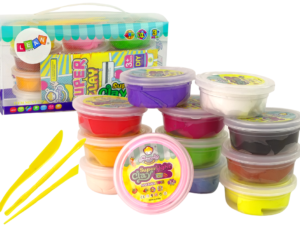 Creative Play Dough Set Cups 12 Colours