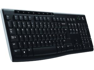 Logitech K270/Bezdrátová USB/CZ-SK layout/Černá