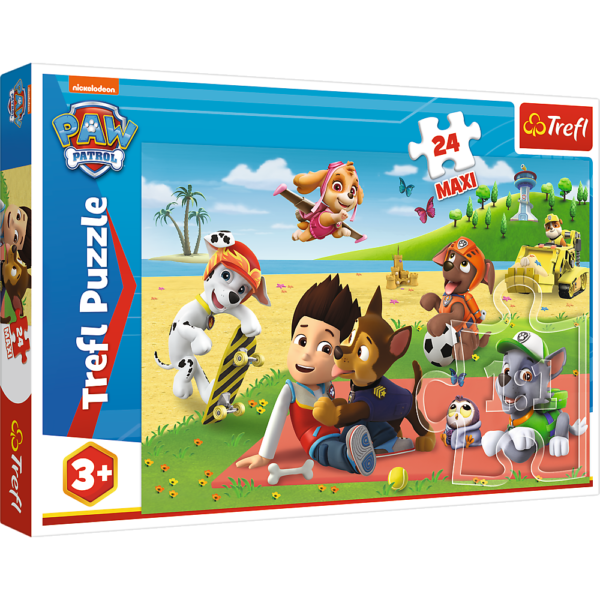 TREFL PAW PATROL maxi puzzle 24 pcs