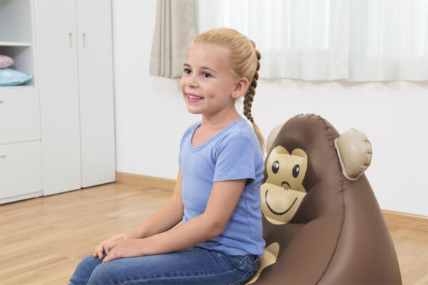 Inflatable Armchair Monkey 72 x 72 x 64 cm Bestway 75116 - Image 10