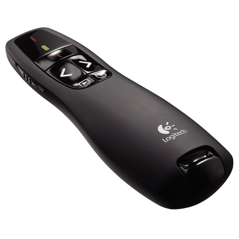 Logitech Wireless Presenter R400 - Presentationsfj�rrkontroll - RF