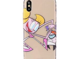 Cartoon Network Dexter Silicone Case for Samsung J610 Galaxy J6 Plus (2018) Dexter with Dee Dee