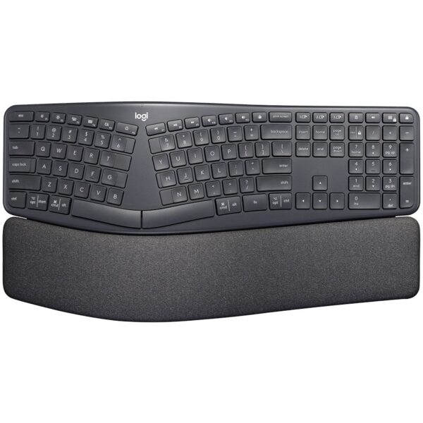 Logitech ERGO K860 - Tangentbord - tr�dl�s - 2.4 GHz, Bluetooth 5.0 - hela norden - Image 3