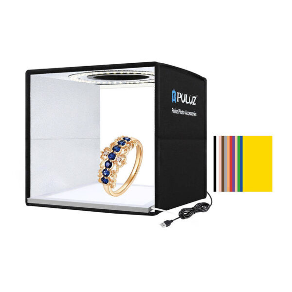 Puluz Shadeless tent 25cm / LED - Image 3