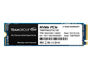 SSD Team Group MP33, M.2 2280 256GB PCI-e 3.0 x4 NVMe