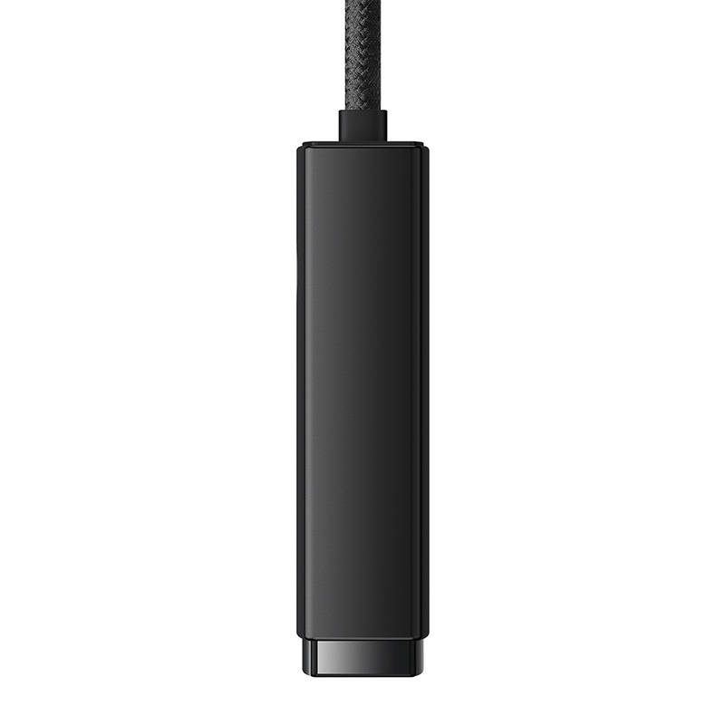 ADAPTOR RETEA Baseus Lite, USB Type-C to RJ-45 Gigabit LAN, LED, negru "WKQX000301" (timbru verde 0.18 lei) - 6932172606114 - Image 3