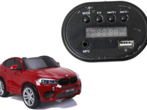 Radio Panel for Electric Ride On Car BMW X6M