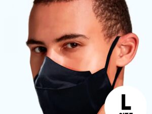 Mocco Textile two-layer reusable masks L size Black