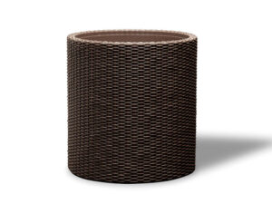 Puķu pods Small Cylinder Planter brūns