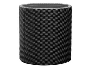 Puķu pods Small Cylinder Planter pelēks