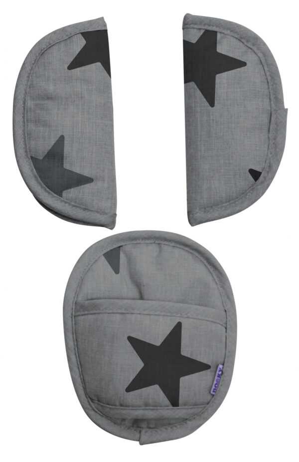 DOOKY universal pads Grey Stars 2026922