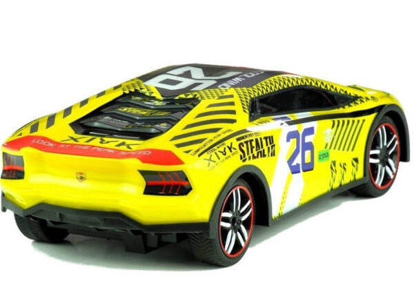 Remote controlled Sports Car R/C Remote Yellow - Image 3