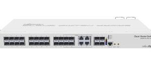 MikroTik | Cloud Router Switch CRS328-4C-20S-4S+RM | Managed L3 | Rackmountable | Gigabit Ethernet (copper) ports quantity 4 | SFP ports quantity 20 | SFP+ ports quantity 4 | 12 month(s)