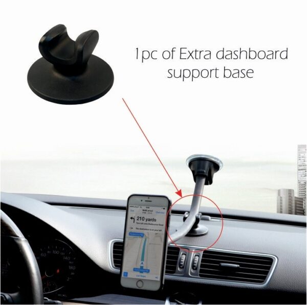 Swissten S-Grip M5-HK Universal Car Panel Holder With Magnet For Tablets / Phones / GPS - Image 3