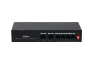 Commutator DAHUA Switch||PFS3006-4ET-36|PoE ports 4|36 Watts|DH-PFS3006-4ET-36