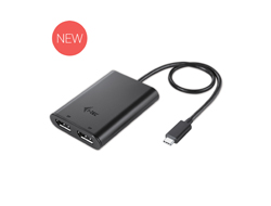 USB-C dual Display Port Video Adapter 2x Display Ports 4K Ultra HD kompatybilny Thunderbolt3