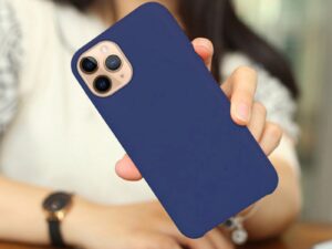 Mocco Ultra Slim Soft Matte 0.3 mm Silicone Case for Apple iPhone XS MAX Blue