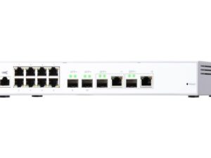 QNAP QSW-M408-2C - switch - 12 ports - managed