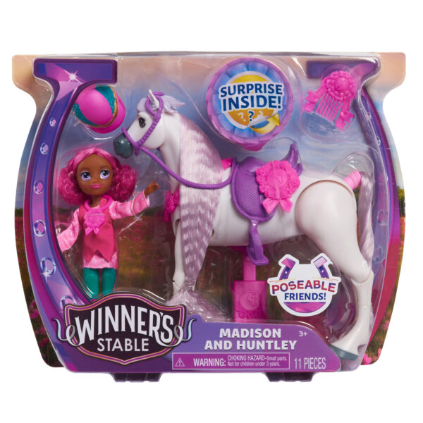 WINNERS STABLE doll and horse set Madison  & Huntley, 53178 - Image 2