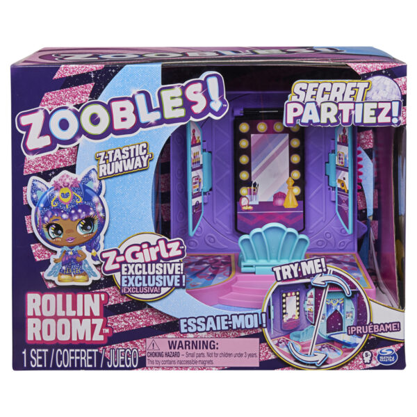 ZOOBLES playset, 2 serie Secret Partiez Rollin' Runway, 6064356