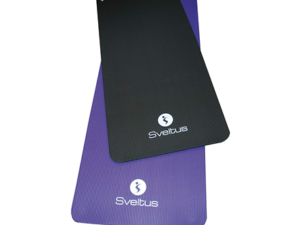Fitness mat SVELTUS 140x60x1cm Black