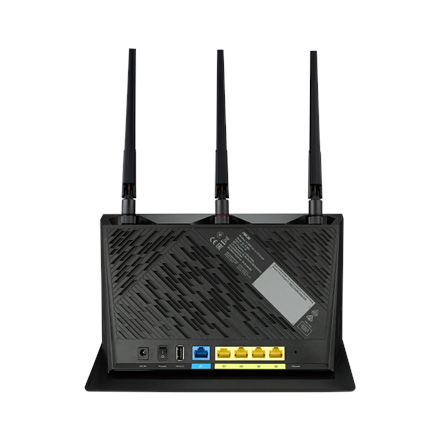 Wireless Router|ASUS|Wireless Router|2600 Mbps|Wi-Fi 5|USB 2.0|1 WAN|4x10/100/1000M|Number of antennas 4|4G-AC86U - Image 5