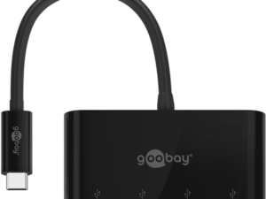 Goobay | 4-Port USB-C Multiport Adapter | 61073 | Type-C | USB-A